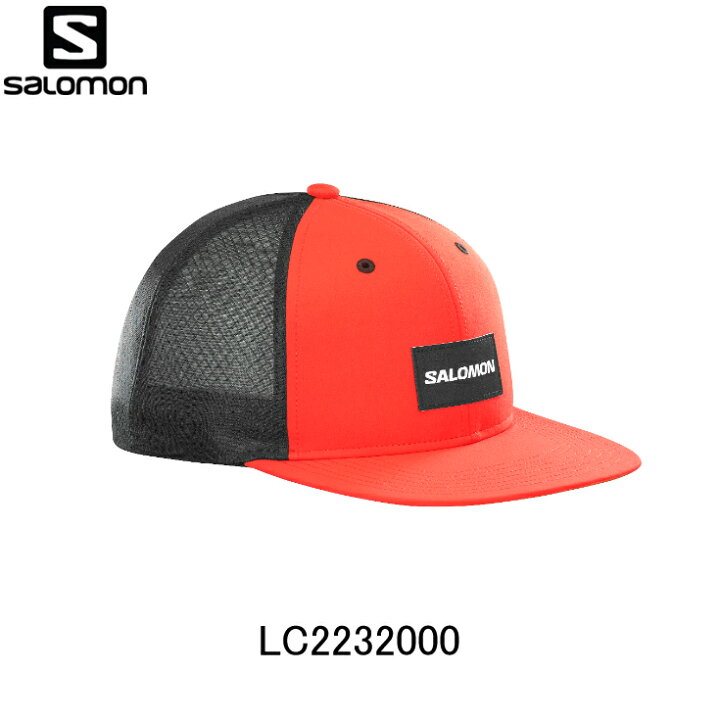 楽天市場】サロモン SALOMON Trucker Flat Cap cherry tomato 