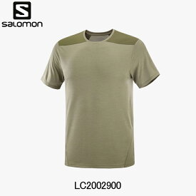 サロモン SALOMON OUTLINE ランニングTシャツ 半袖 メンズ 男性【lc2002900】陸上・ランニング用品