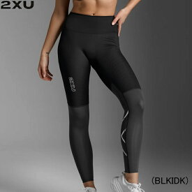 【10％OFFクーポン発行中！】2XU ツータイムズユー イトスピード リアクトハイライズ コンプレッションタイツ ランニングパンツ ウィメンズ レディース 女性【wa7101b-blkidk】陸上・ランニング用品