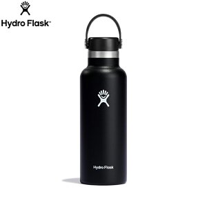 �n�C�h���t���X�N Hydro Flask 18oz Standard Mouth HYDRATION Black �����j���O�A�N�Z�T���[ �{�g���y8900110032171�z����E�����j���O�p�i