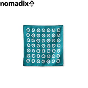 【10%OFFクーポン発行中】 NOMADIX ノマディックス Tiny Towel Fresh Flowers Teal Ocean 多機能 万能タオル ランニングアクセサリー【1700200221252】陸上・ランニング用品
