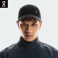 【10%OFFクーポン発行中！】 オン On Lightweight Cap Black ライトウェイトキャップ ランニングアクセサ…