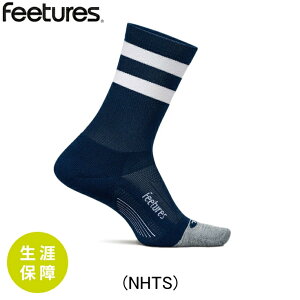 �t�B�[�`���[�Y FEETURES Elite Light Cushion Mini Crew navy high top stripe �G���[�g ���C�g �N�b�V���� �~�j �N���[ �����j���O�A�N�Z�T�� �\�b�N�X ���j�Z�b�N�X�y4400040160251�z����E�����j���O�p�i