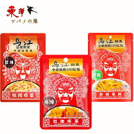 鳥江搾菜【10点セット】鳥江搾菜 3種類味から選べるザーサイ 中華食材80g×10点