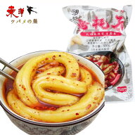冷凍食品 粉耗子 500g 空心粉 太い春雨 日本国内製造 ブンモジャ ぶんもじゃ タンミョン トッポッキ 500g