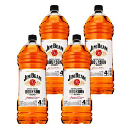 【送料無料】 サントリー ジムビーム 4L ペット 4000ml×4本(1ケース) バーボン ウイスキー アメリカ