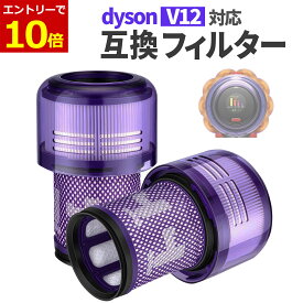 【7/20限定当店エントリーで最大P10倍&クーポン】ダイソン V12 V12s 対応 フィルター 互換品 1個 2個 掃除機 SV20 Detect Slim 交換用 フィルター SV20 SV30 SV46 SV49 SV34 SV35 翌日配達