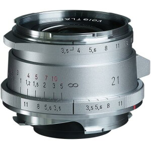 �s�V�i�t�t�H�N�g�����_�[ �kVM�}�E���g�p�lCOLOR-SKOPAR Vintage Line 21mm F3.5 Aspherical TypeII VM �V���o�[ Voigtlander �J���[�X�R�p�[