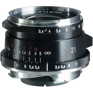 �s�V�i�t�t�H�N�g�����_�[ �kVM�}�E���g�p�lCOLOR-SKOPAR Vintage Line 21mm F3.5 Aspherical TypeII VM �u���b�N�y�C���g Voigtlander �J���[�X�R�p�[