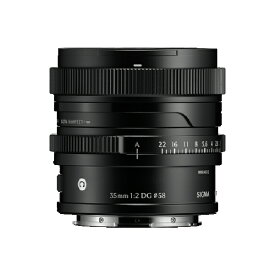 《新製品予約》 2025年12月11発売予定 《新品》シグマ 交換レンズ Sigma 35mm F2 DG Contemporary [ソニーEマウント用] SIGMA