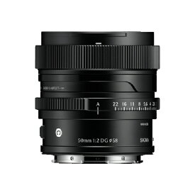 《新製品予約》 2025年12月11発売予定 《新品》シグマ 交換レンズ Sigma 50mm F2 DG Contemporary [ソニーEマウント用] SIGMA