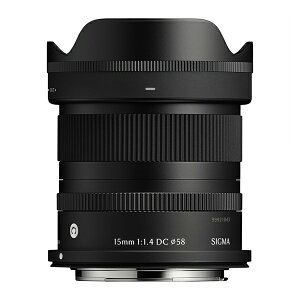 �s�V���i�\��t 2026�N3��12�������\�� �s�V�i�t�V�O�} ���������Y Sigma 15mm F1.4 DC Contemporary [�L���m��RF�}�E���g] SIGMA