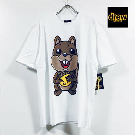drew house ドリューハウス SHERMAN TEE 半袖 Tシャツ ユニセックス 【 送料無料 】 オーバーサイズ プリント トップス ストリート ヒップホップ 海外 ブランド アパレル レディース USサイズ プリント スマイル
