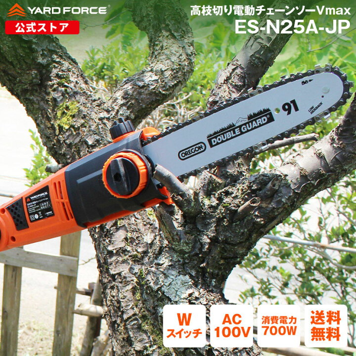 楽天市場】【10％OFFクーポン＆P10倍】チェーンソー 高枝切り電動 