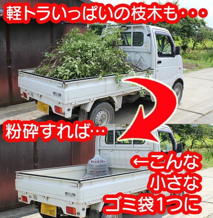 楽天市場】【入荷後出荷 P10倍】ガーデンシュレッダー ウッドチッパー 