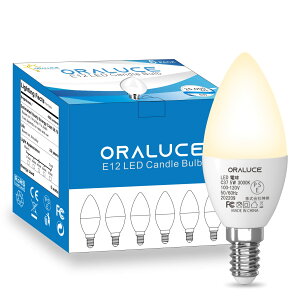 �y�}���\�����Ԍ���P5�{+100�~OFF�N�[�|���zORALUCE LED�d�� �V�����f���A �d�� e12 40W���� �d���F �����F 450lm �C��d�� ���P�x �ȃG�l ���`���Ή� �񒲌� 6�� �y2�N�ۏ؁z