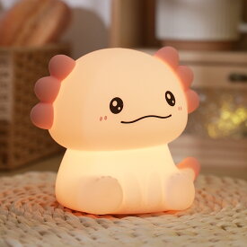 【5%OFFクーポン】ナイトライト タッチライト 充電式 3段階調光 タイマー ベッドサイドランプ かわいい シリコン製 常夜灯 スタンド機能 間接照明 停電灯 目に優しい LEDライト 子供部屋 寝室 出産祝い クリスマス 誕生日プレゼント 雰囲気照明 絵本