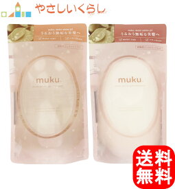 muku+ ムク+ モイスト アミノジェル シャンプー トリートメント つめかえセット 各345ml