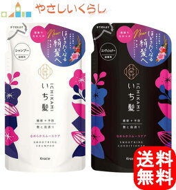 いち髪 なめらかスムースケア シャンプー・コンディショナー つめかえセット 330ml+330g