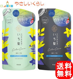 いち髪 カラーケア＆ベーストリートメントin シャンプー・コンディショナー つめかえセット 330ml+330g