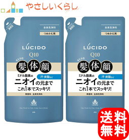 ルシード 全身デオウォッシュ 詰め替え用 380ml 2個セット 詰め替え