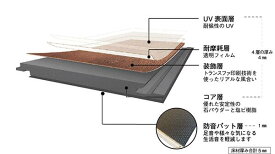 DIY・床暖に天然石75％配合のはめ込み式フローリング「G-ROCK」石目調は大理石の風合、土足OK、店舗の床に高級感(10枚セット）