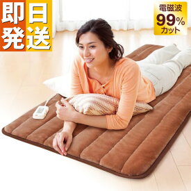 【クーポンで4000円OFF！】 電磁波カット 一人用 電熱マット ホットマット ゼンケン 80×180cm 電熱シート ホットカーペット ZMT-75CT 一人用ホットマット 電気マット 電気カーペット ZENKEN 電気毛布 暖房クーポン pk 特即 PKF