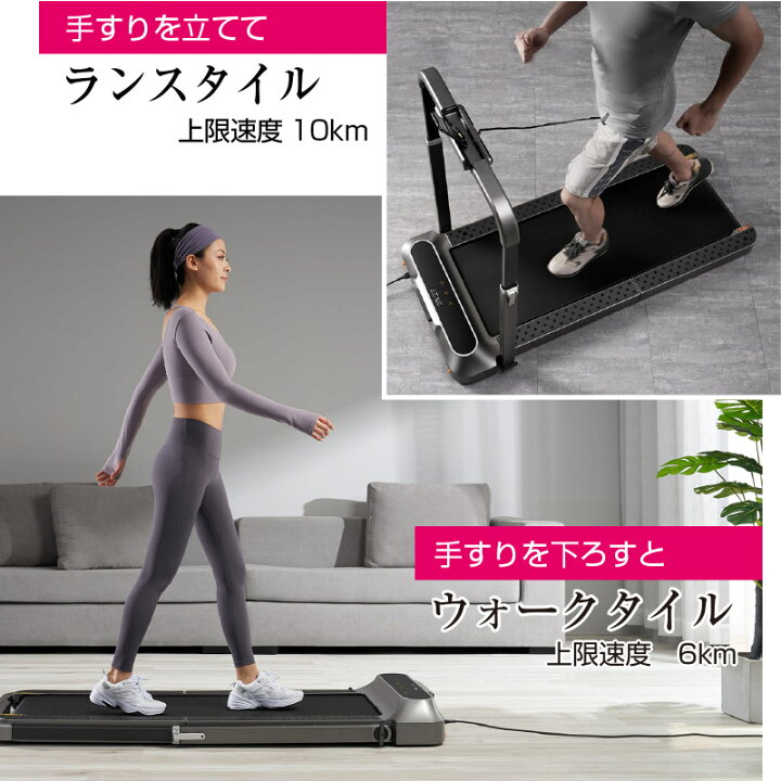 楽天市場】ランニングマシン WalkingPadR2 二つに折りたためる ルーム 