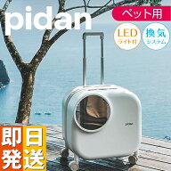 スマートペット トラベルボックス pidan ピダン 小窓 LEDライト付き 換気システム付き クッション付き ペ…