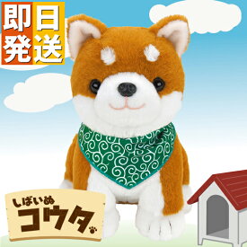 ☆ラッピング無料＆ポイント10倍☆ こんにちワン！ しばいぬコウタ （バンダナ付セット） 音声認識ぬいぐるみコウタ おしゃべり ペットロス ぬいぐるみ 人形 介護用品 会話ロボット ペット ペットロボ ロボット 敬老の日 母の日 父の日 プレゼント ロボペット pa1