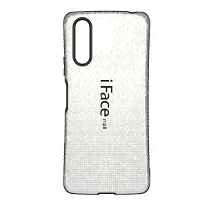 モザイク版 iFace mall ケース 2.5D強化ガラスフィルム セット Xperia 10 IV SO-52C SOG07 10IV カバー 指紋防止 エクスペリア テン マークフォー ストラップホール ラメ 耐衝撃 画面保護フィルム