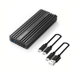 Bonneo M.2 NVME - USB 3.1 \bhXe[gfBXNGN[W[ Type-C - PCIe M2 NVME SSD (M Key) 2230 2242 2260 2280 SSD P[X 10Gbps