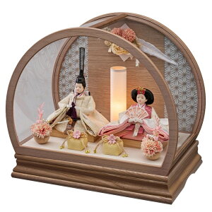 ���l�` �P�[�X���� �ЂȂ� �� �e������ ��42cm �ی^���Ԃ��^ �A�N�����P�[�X �`�F���[ �d�C���ᓴ�t 2�l �P�[�X���� �ЂȐl�`