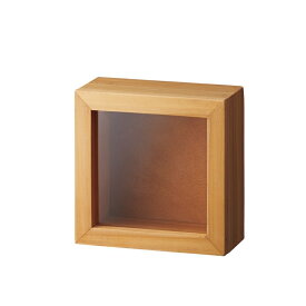 花瓶 フラワーベース Frame Natural wood　box ナチュラル ウッド ボックス natural （1個入り） [680-890-300] [p172] 天然木 （代引き不可） インテリア ディスプレイ