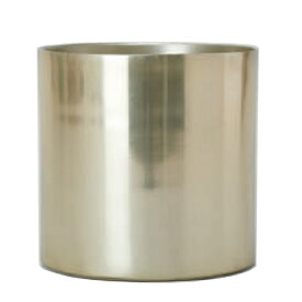 花・観葉植物用ポット ラーケルシリンダー 15 ゴールド metal （1個入り） 33060 鉢タイプ （代引き不可） 小型鉢カバー FARM （p145）