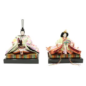 アウトレット品 雛人形 人形単品 九番 親王 友禅 玉台付 2人 (25a-ya-0175) インテリア ディスプレイ 見切処分品