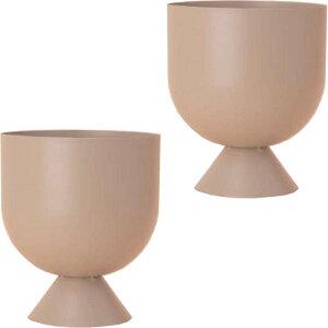 �ԁE�ϗt�A���p�|�b�g �t�@���V�A 19 H Metal POT �i2����j 23071 �ꌊ�Ȃ� �r�t�� �i������s�j ���^���J�o�[ FARM (p185)