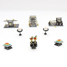 アウトレット品 雛人形 道具単品 雛道具6品セット 40号 曙塗 6点 (26a-ya-0459) インテリア ディスプレイ 見切処分品