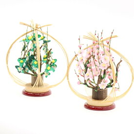 アウトレット品 雛人形 桜橘単品 大五輪G 大形 赤台 高さ22cm (26a-ya-0493) インテリア ディスプレイ 見切処分品