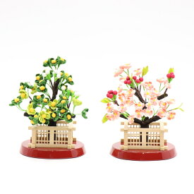 アウトレット品 雛人形 桜橘単品 花衣 30号 朱塗楕円台 高さ18cm (26a-ya-0502) インテリア ディスプレイ 見切処分品