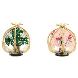 アウトレット品 雛人形 桜橘単品 竹花NO.18 黒台 高さ19cm (26a-ya-0550) インテリア ディスプレイ 見切処分品