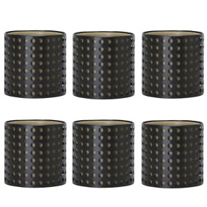 �ԁE�ϗt�A���p�|�b�g ���j�N 11 K Metal POT �i6����j 23120 �ꌊ�Ȃ� �p�E�_�[�R�[�g�X�`�[���� MIRAKANA �~�j���J�o�[ �C���e���A �f�B�X�v���C�yMIRAKANA�z�ԁE�ϗt�A���p�|�b�g ���j�N 11 K Metal
