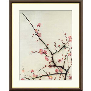 額絵 速水御舟 紅梅 f8・f6・f4サイズ 日本の名画シリーズ Gyoshu gk-a5-j2107(p109) (J2-107) (代引き不可) 日本画 インテリア