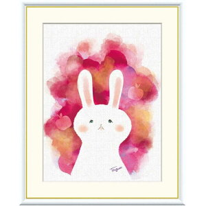 額絵 木下つぐみ うさぎ f8・f6・f4サイズ 癒しの動物たち Tsugumi gk-a5-j3m004(p70) (J3-M004) (代引き不可) 現代アート インテリア