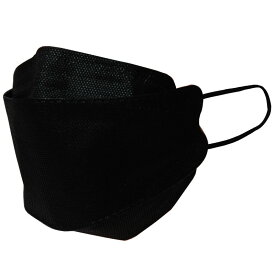 ファッション グッズ 立体3Dマスク (30枚入り) ふつうサイズ BLACK（ 3d-black）アパレル マスク