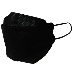 ファッション グッズ 立体3Dマスク 3個セット(1箱30枚入り) ふつうサイズ BLACK( 3d-black)アパレル マスク