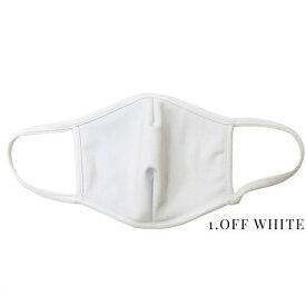 ファッション CLEAT(クリート)制菌撥水洗えるマスク OFF WHITE M～Lサイズ hw778