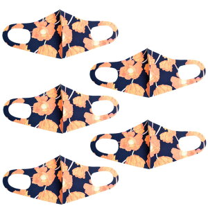 �t�@�b�V�����O�b�Y�f�U�C�i�[�Y�}�X�N5��SETL�`LL�T�C�Y/ORANGE FLOWER�i hw786 �j�A�p�����}�X�N