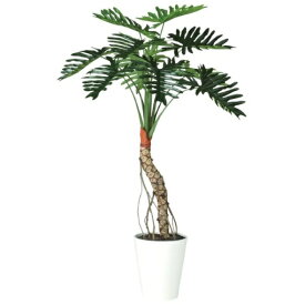人工観葉植物 セローム 150 ポット付き 高さ150cm （P94-91852) （代引き不可） インテリアグリーン フェイクグリーン
