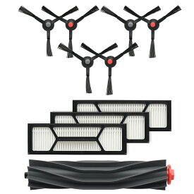 ユーフィー Robot Vacuum Omni S1 Pro 用 互換交換パーツ7点セット 互換品（サイドブラシ×3 / フィルター×3 / 回転ブラシ×1）